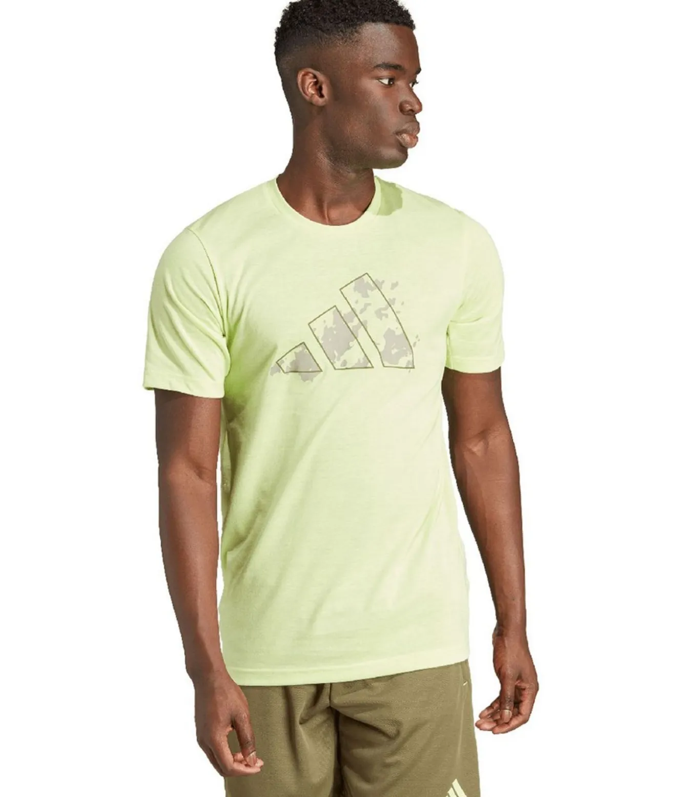 TRAIN ESSENTIALS SEASONAL - T-shirt - Lichtgroen