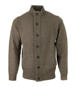 Truien Essential Patch Zip Through Knitted Jumper