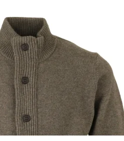 Truien Essential Patch Zip Through Knitted Jumper