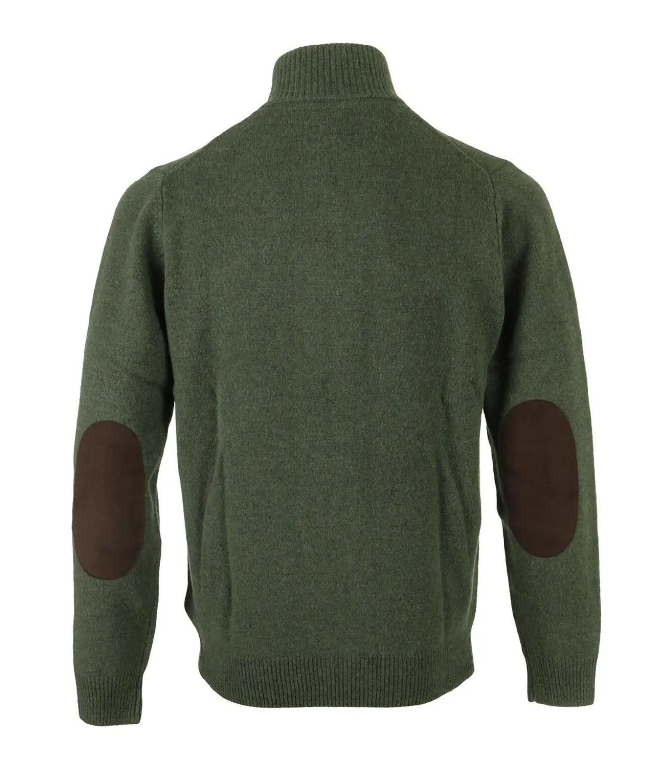 Truien Patch Zip Through Knitted Jumper