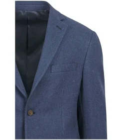 Tweed Colbert Mid Blauw