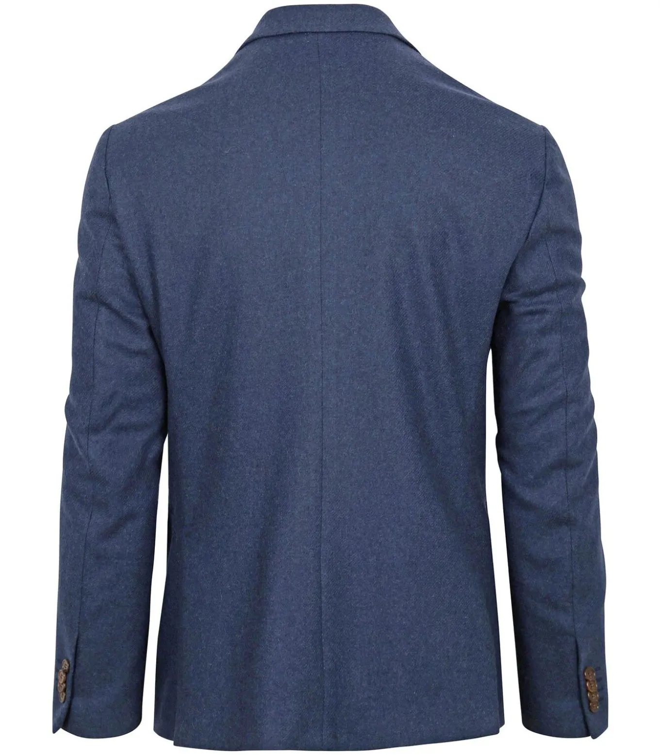 Tweed Colbert Mid Blauw