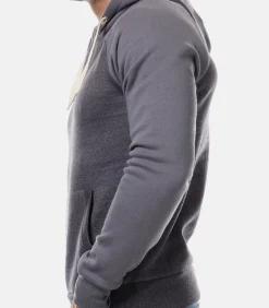 Tweekleurige hoodie