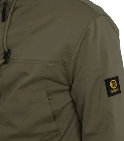 Twill Badged Parka-Jas