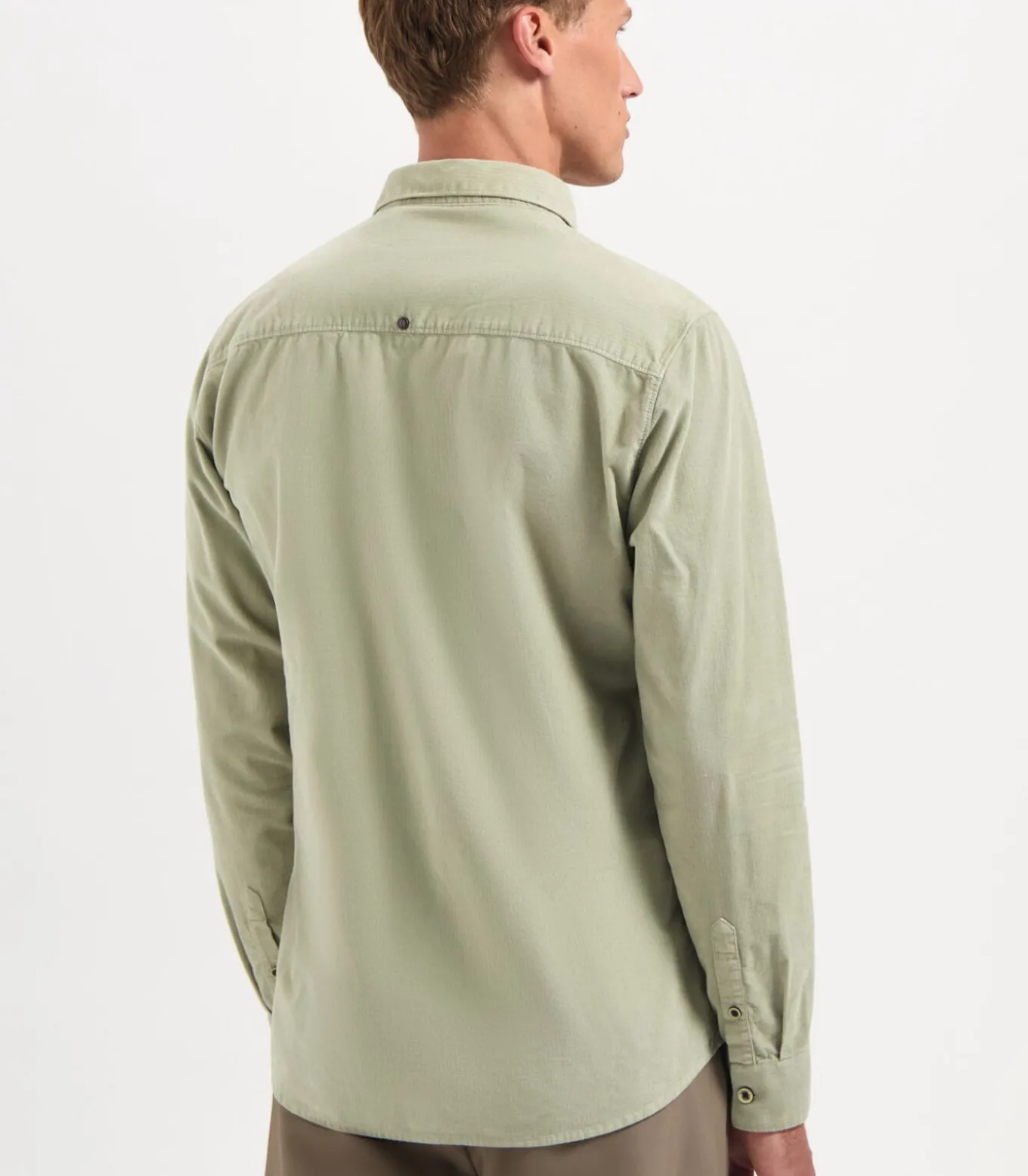 Uni hemd in fancy corduroy