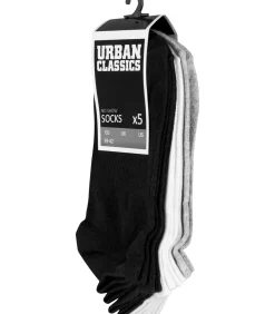 Urban classic no show sokken (x5)