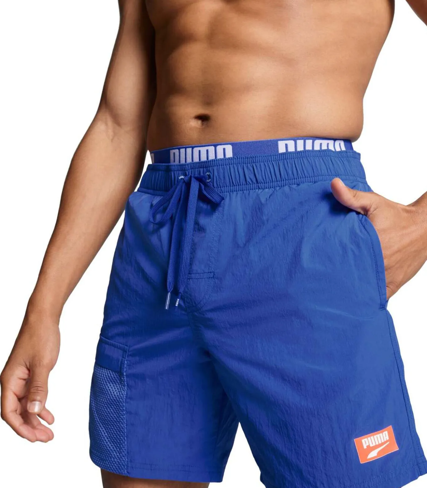 Utility Mid Shorts Zwembroek Benjamin Blue