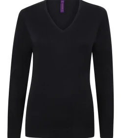 V NECK - Trui - Marineblauw