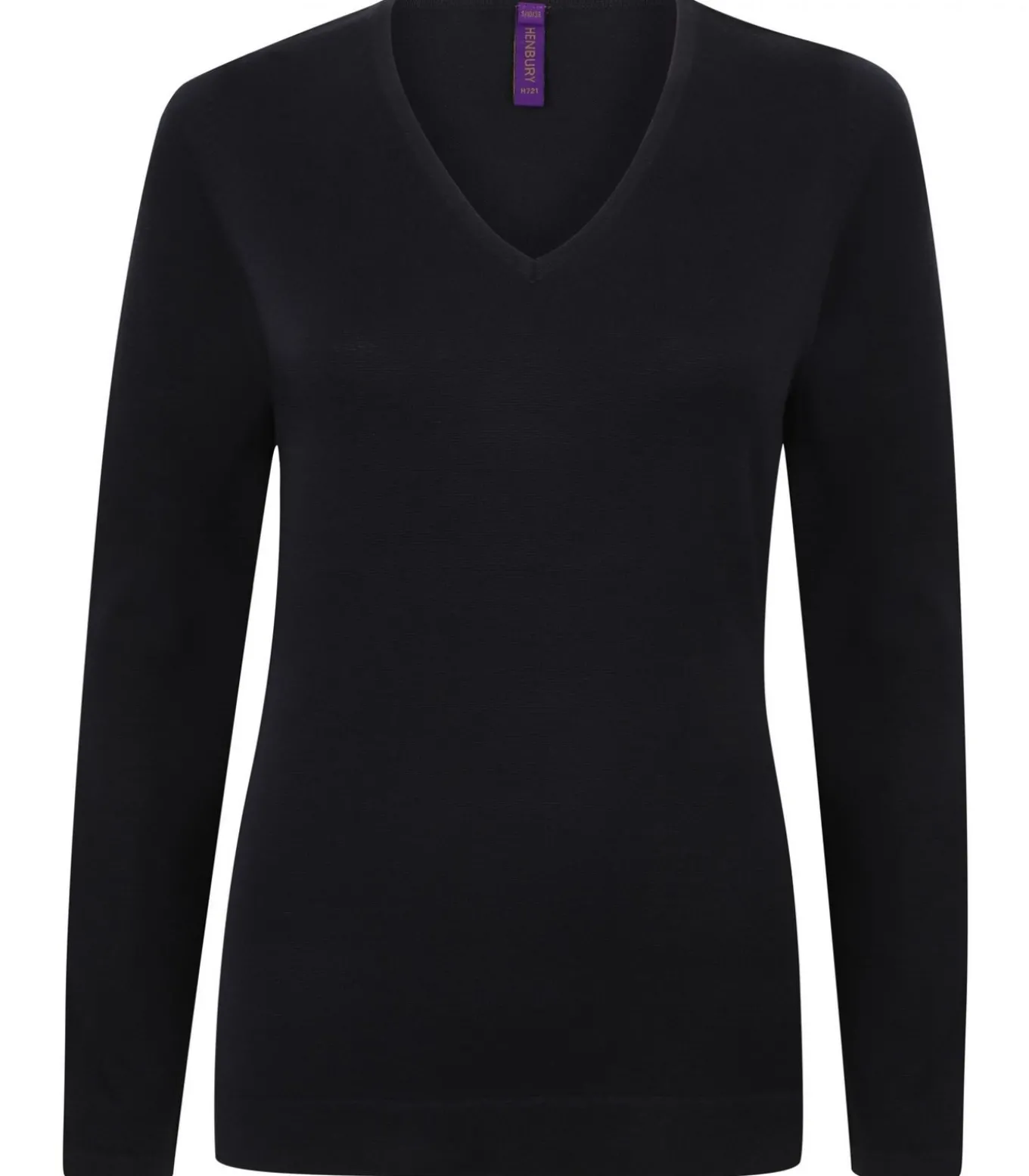 V NECK - Trui - Marineblauw
