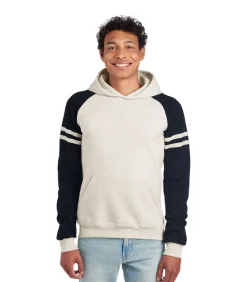 VARSITY - Trui met kap - Zwart Lak