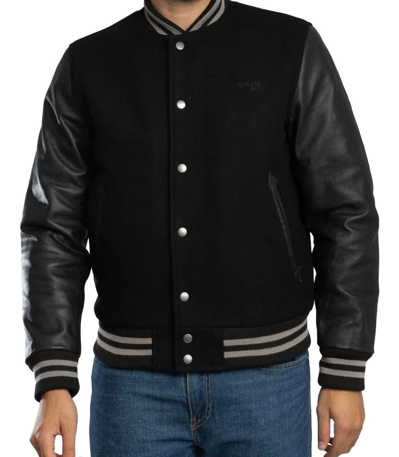 Varsity Leren Jas