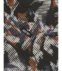 Veelkleurig bloemen-T-shirt voor heren