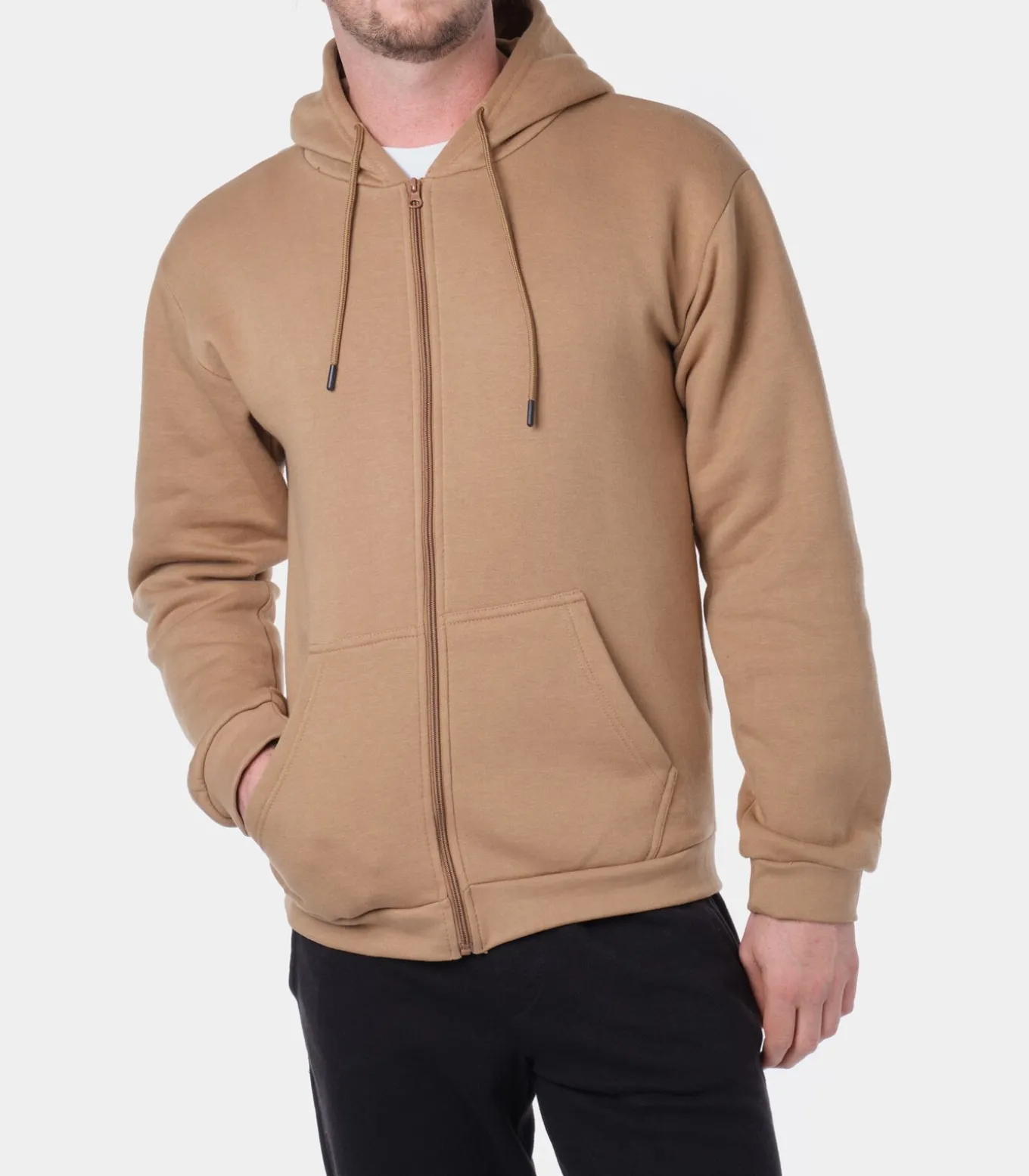 Vest met capuchon