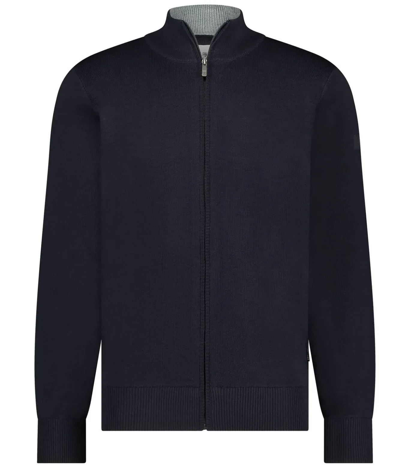 Vest Wol Blend Navy