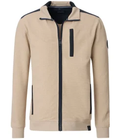 Vest Zip Beige