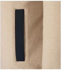 Vest Zip Beige