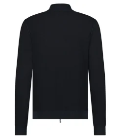 Vest Zip Donkerblauw
