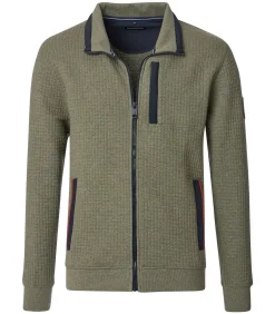 Vest Zip Groen
