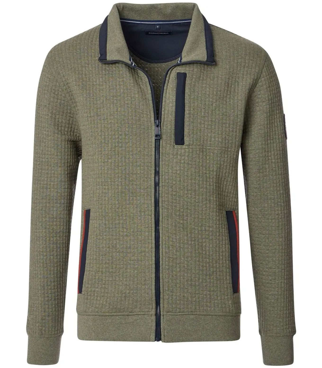 Vest Zip Groen