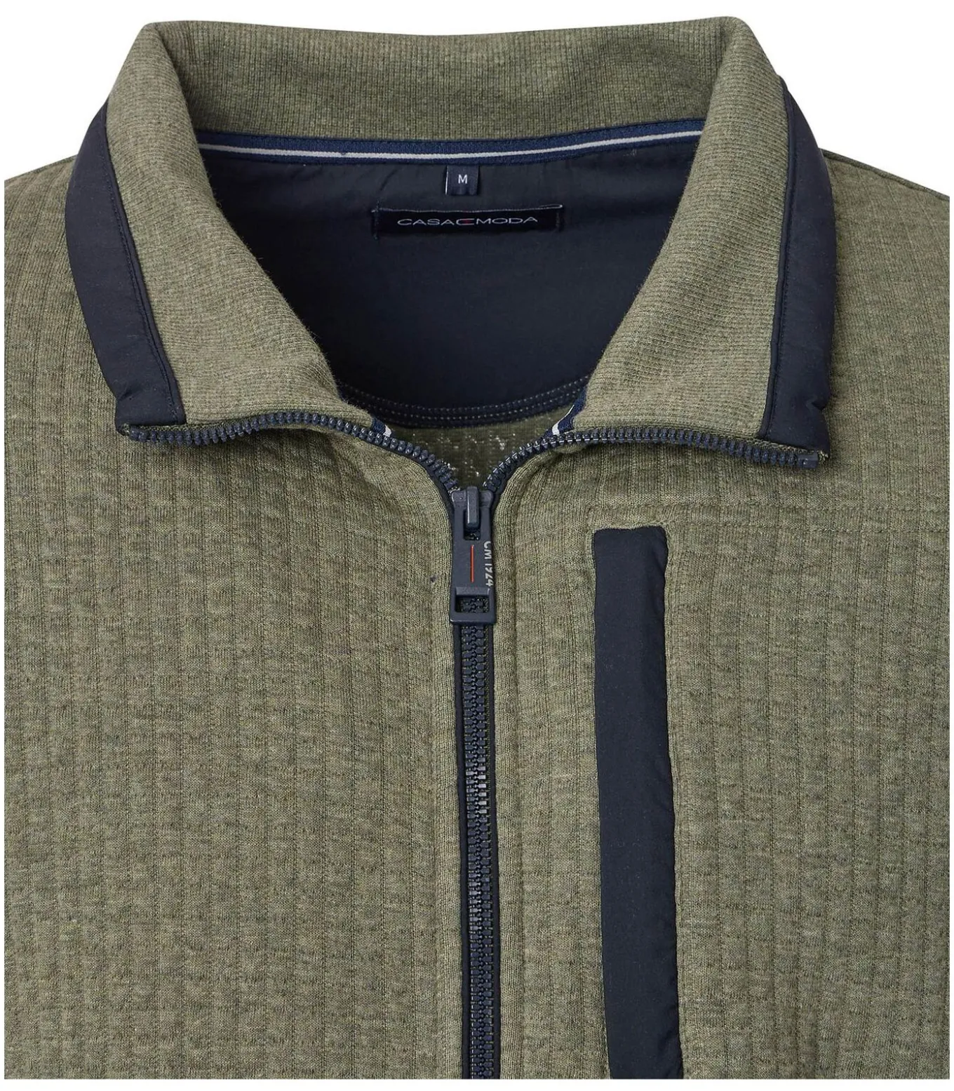Vest Zip Groen