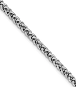 Vossenstaart Ketting - 5mm - Zilver Kleurig - Staal
