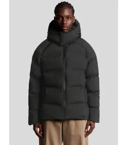 Welded wadding jacket - jet black