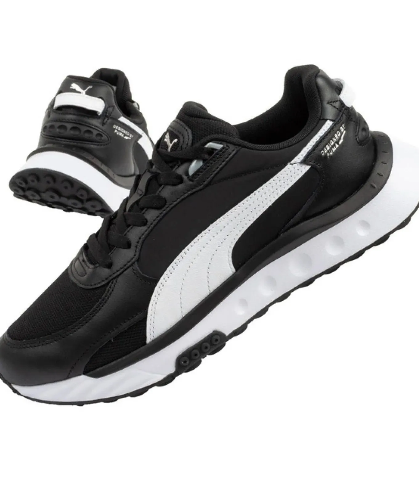 WILD RIDER ROUTE - Sneakers - Zwart