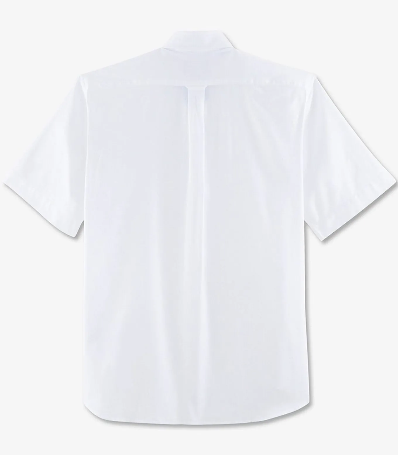 Wit katoenen shirt van korte mouwen