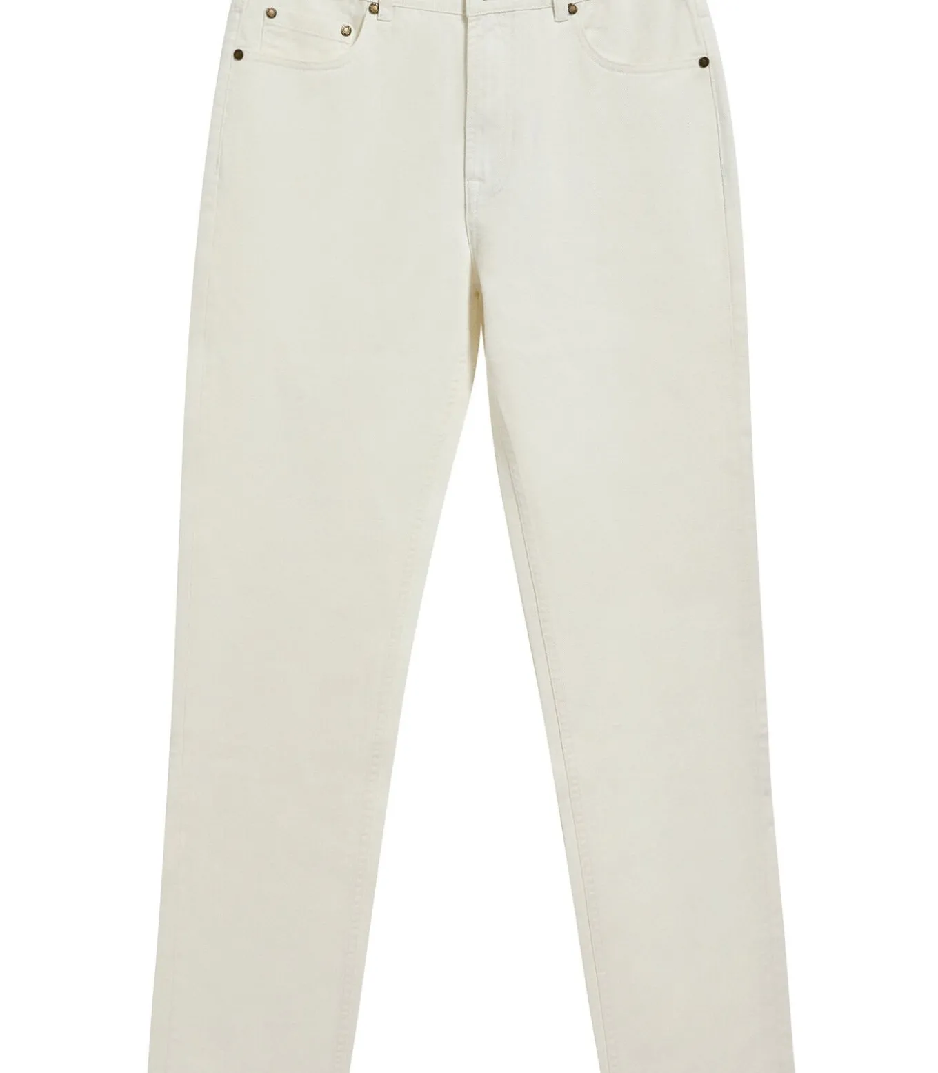 Witte regular fit Boston jeans