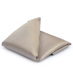 Zijde Pochet Beige
