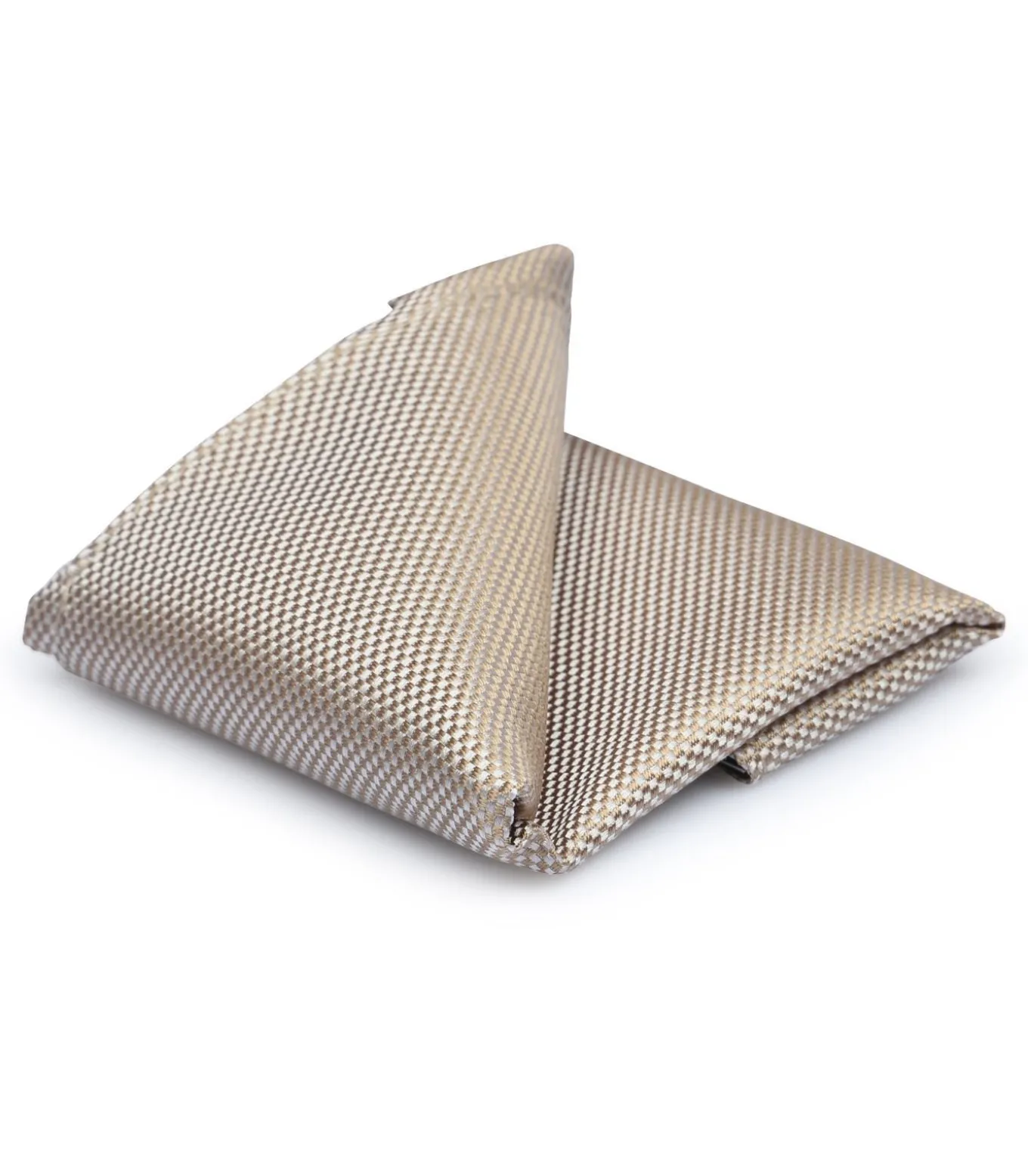 Zijde Pochet Beige