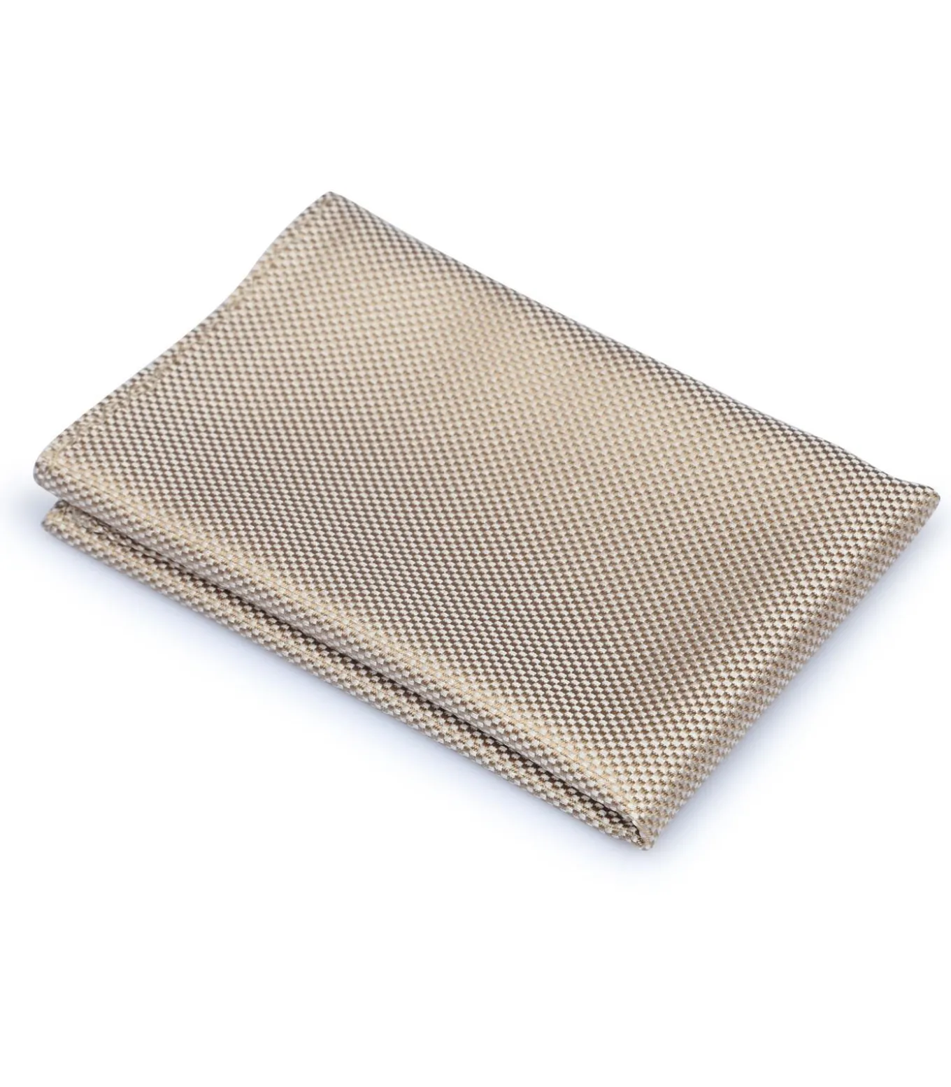 Zijde Pochet Beige