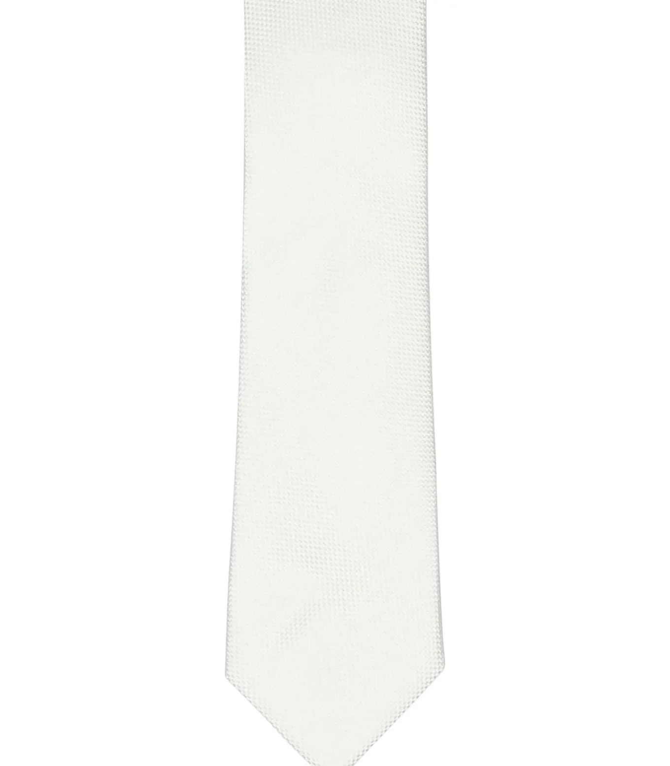Zijde Stropdas Off-White