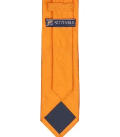 Zijde Stropdas Oranje