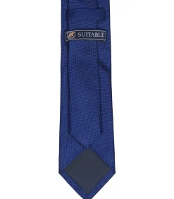 Zijde Stropdas Royal Blauw