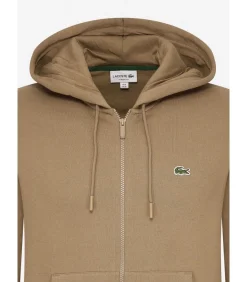 Zip through hoodie - cookie