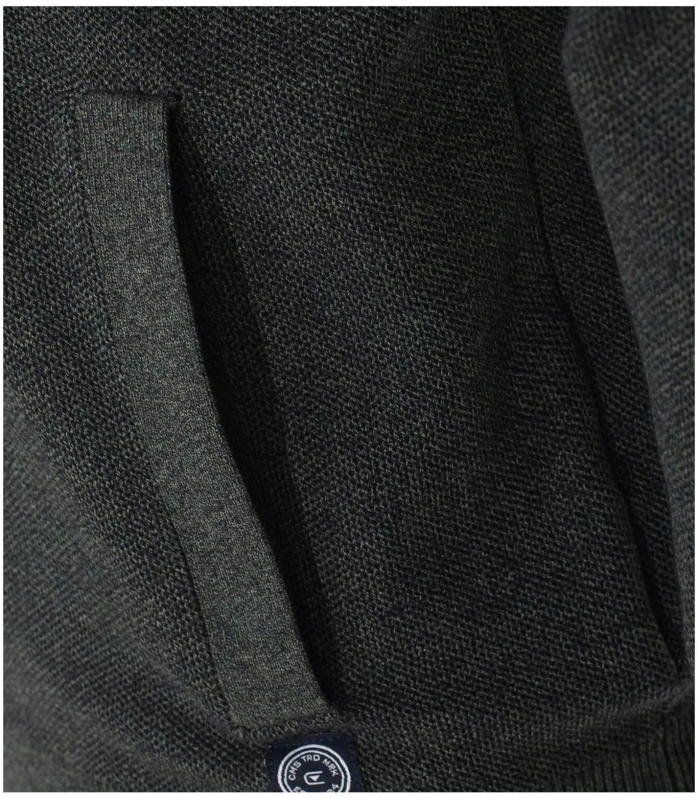 Zip Vest Antraciet