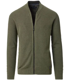 Zip Vest Groen