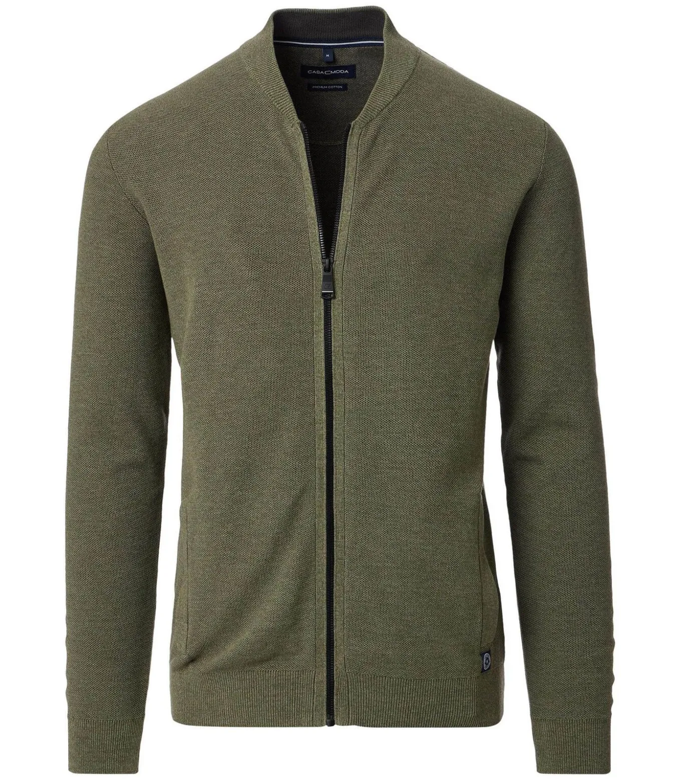 Zip Vest Groen