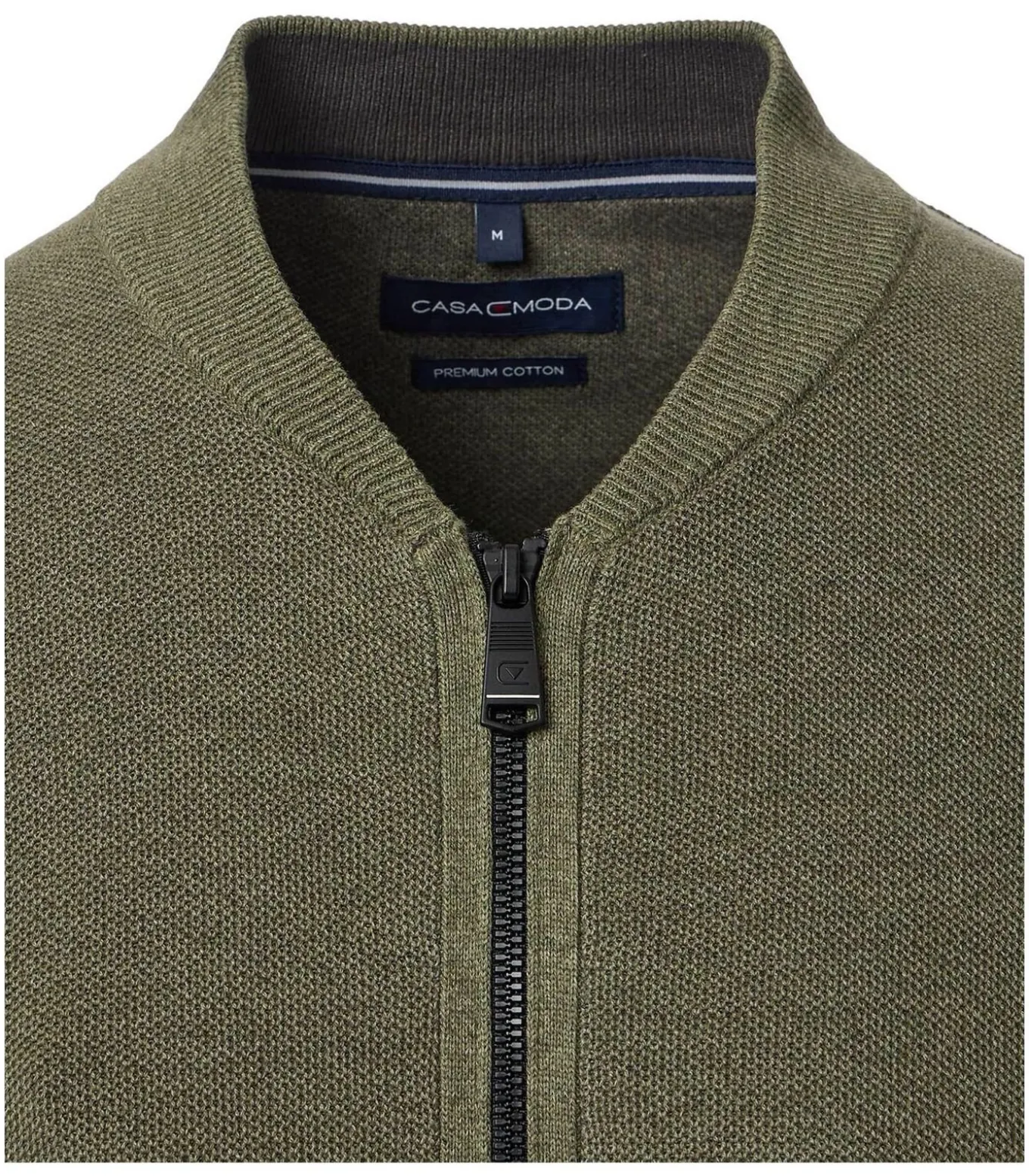 Zip Vest Groen