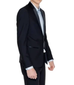 Zwart Blazer Met Details