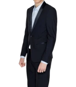 Zwart Blazer Met Details
