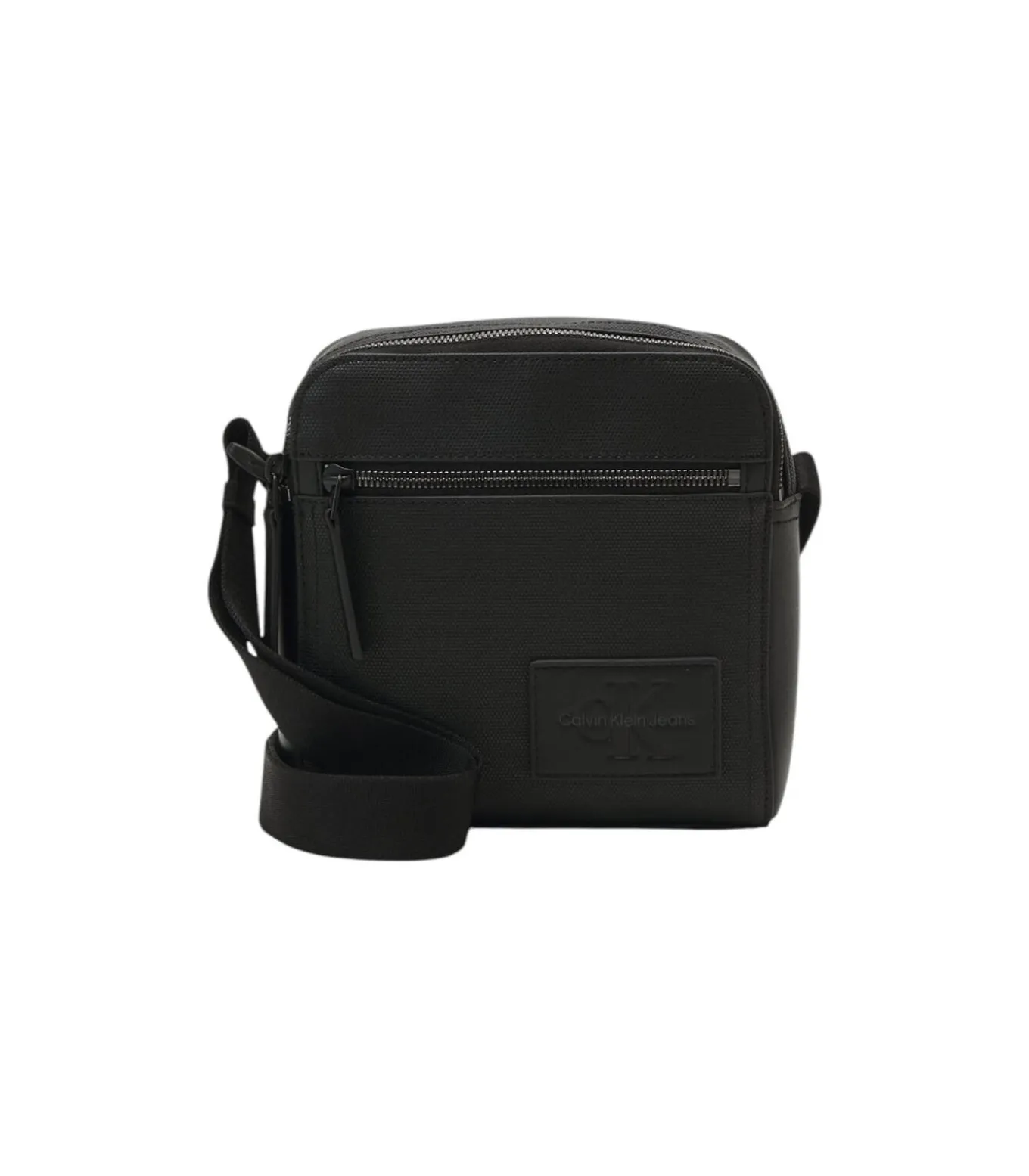 Zwart Coated Camera Schoudertas
