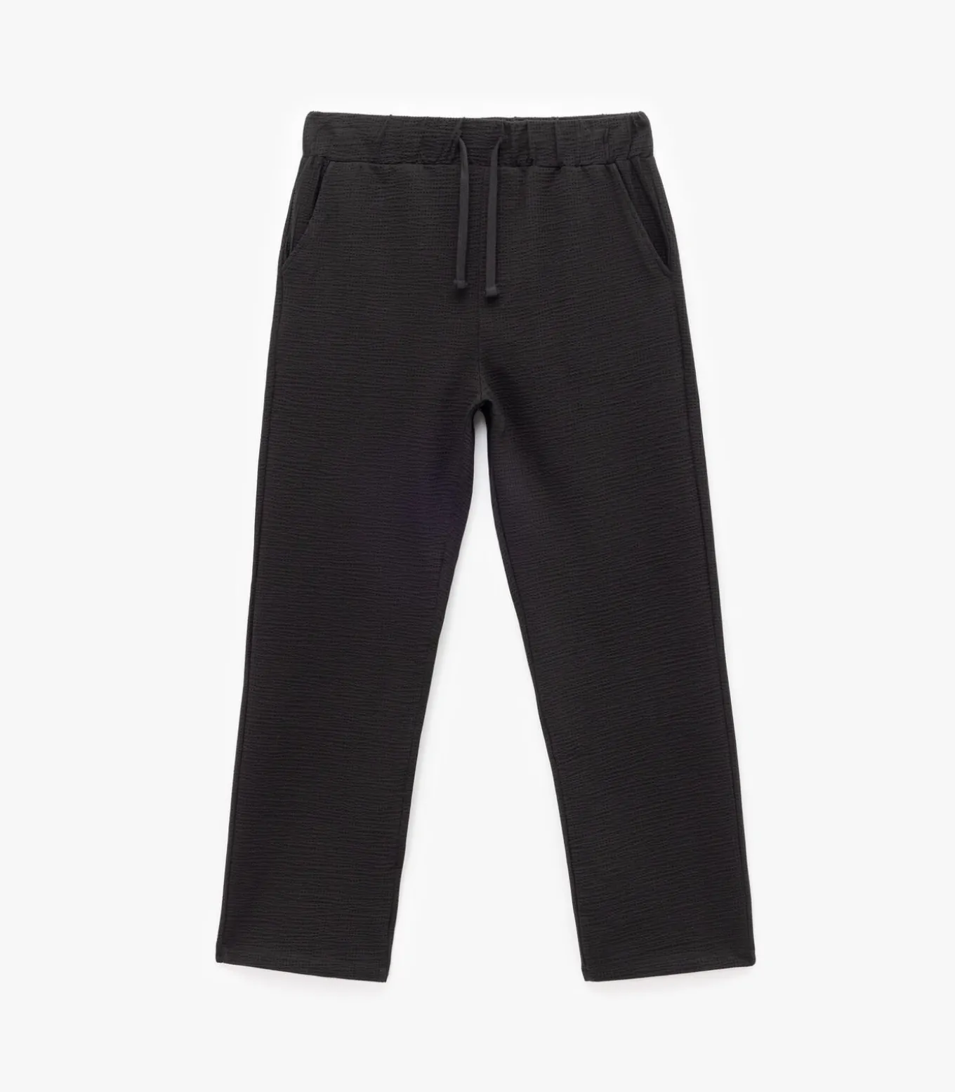 Zwarte Heren Joggingbroek met Zakdetails