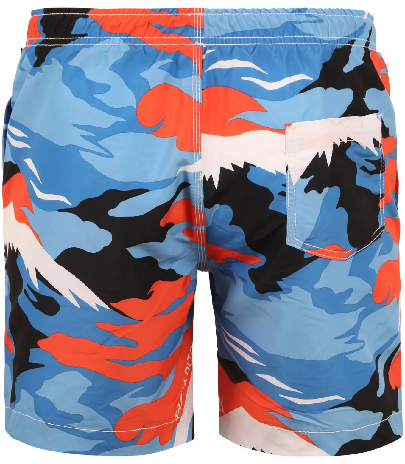 Zwembroek Print Blauw