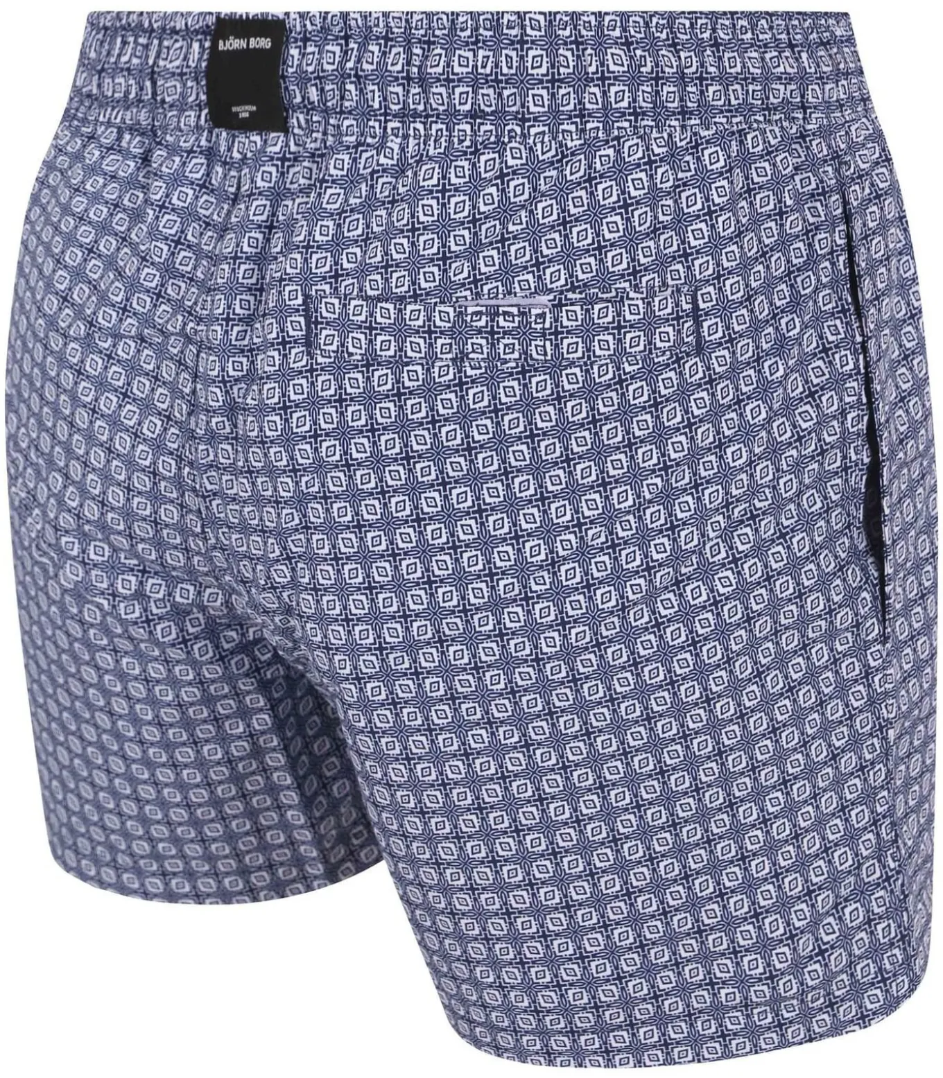 Zwembroek Print Blauw