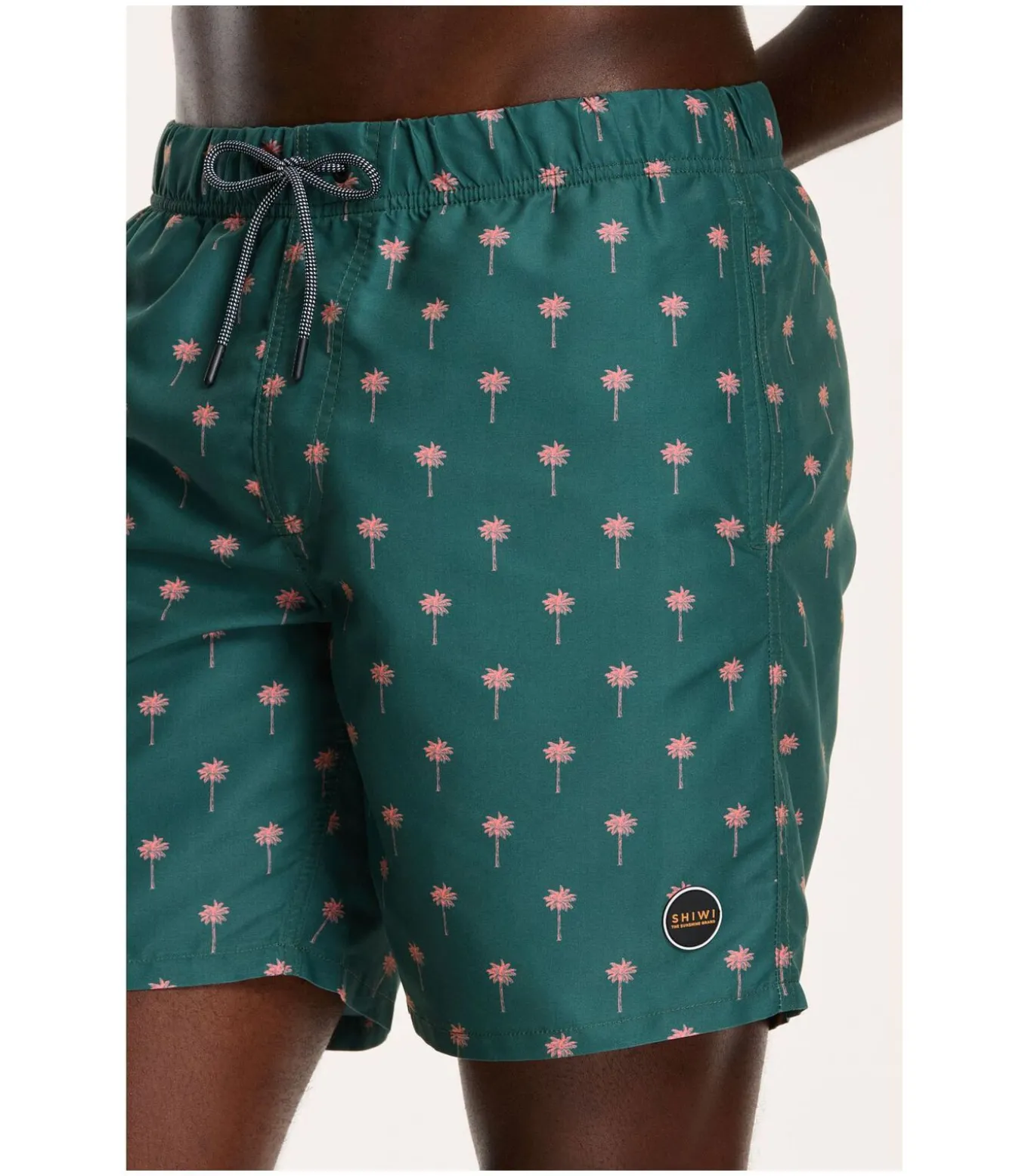 Zwembroek Scratch Palm Cilantro Groen