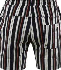 Zwembroek Strepen Navy