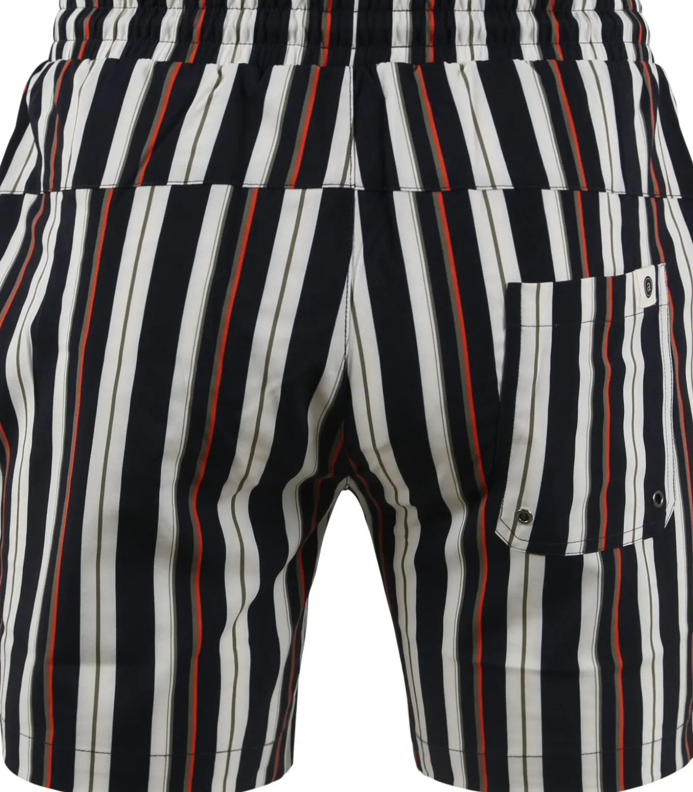Zwembroek Strepen Navy