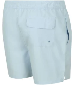 Zwemshort Logo Lichtblauw